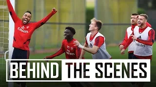 Six-a-side showdown! | Behind the scenes | Arsenal Training Centre