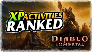 MAXIMISE XP - What To Farm and What Not To ! | Diablo Immortal