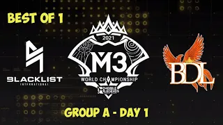 [M3] BLACKLIST (PH) VS BEDEL (TR) | GROUP STAGE | GROUP A - DAY 1 | BEST OF 1 |