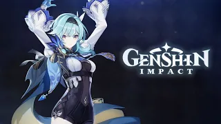 New Character Demo - "Eula: Flickering Candlelight" | Genshin Impact