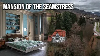 Huge ABANDONED mansion of the French seamstress - Everything left inside