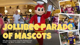 Jollibee parade of 5 mascots January 24 2024 New product Chicken Sandwich | LEAD THE WAY VLOGS