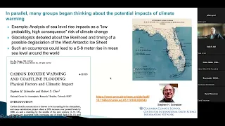 Anthropogenic Climate Change: More than a Century of Monitoring and Prediction, Robert Chen, CIESIN