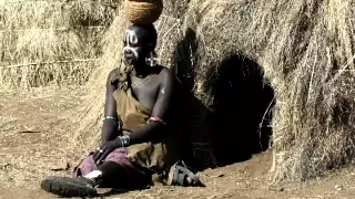 衣索比亞-穆爾西族唇盤族、莎瑪族