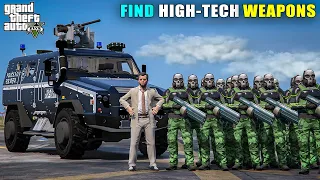 GTA 5 : MICHAEL PRESIDENT FOUND HIGH TECH WEAPONS || BB GAMING