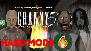 Granny 5 Version 1.1 New Update Fire Trap Hard Mode Full Gameplay