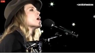 Skylar Grey Performing 'Coming Home' for LeBron James - Welcome Home Rally 2014