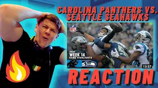 IRISH MAN REACTS TO Carolina Panthers vs. Seattle Seahawks | 2022 Week 14 Game Highlight