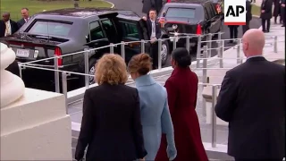 First ladies leave White House for Capitol Hill