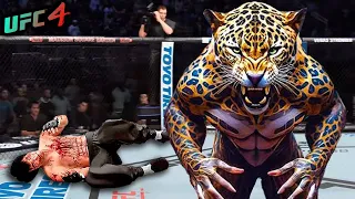 Bruce Lee vs. Jaguar Man (EA sports UFC 4)