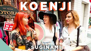 Koenji's VINTAGE SHOPPING STREET + Vegetarian Cafes