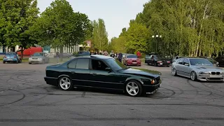 Дрифт BMW E34 m60 v8 / Украина . Кривой Рог