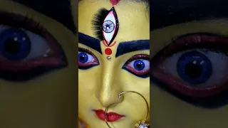 Navratri Special Maa Durga Face Cute Video #shorts
