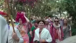 Шри Маяпур Дхама. Навадвипа-мандала парикрама. 3-й день. 24.03.2015. харинама 3