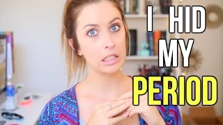 I HID MY PERIOD?! | Courtney Lundquist