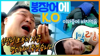 [밥친구 1박2일 시즌1] 61화. 붕장어야, 호동이 살려~~ 본투비 버라이어티맨도 쓰러뜨린건 뭐?!  | KBS 081005 방송