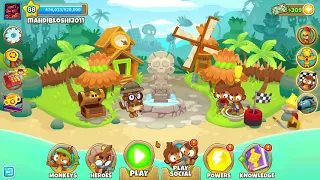 SPEED RUN BLOON TD 6 MEDIUM