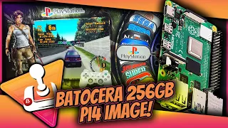 Massive 256GB Batocera Image Running On a Pi4! Dreamcast & More!