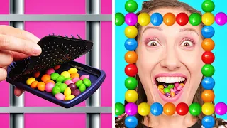 Crazy Ways to Sneak Food Into Jail! Edible DIY Ideas & Funny Moments by Gotcha! Viral