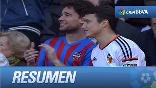 Resumen de Valencia CF (3-0) Levante UD