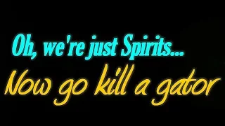 "GO KILL A GATOR" Spirit foretells fatal GATOR ATTACK (Frequency Sweep - FM Band)