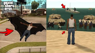 توب 10 | لـ كلمات سر محششة تحول GTA San Andreas إلى لعبة متخلفة 😂🔥!!