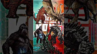 Godzilla and Kong vs Monsterverse || #shorts #youtubeshorts #godzilla