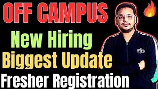 Latest OFF Campus Drive For 2024 ,  2023 , 2022 Batch Hiring | Latest Fresher Jobs | IT Hirings