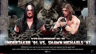 WWE 2K19 (PS4) The Undertaker vs Shawn Michaels | Hell In a Cell Badd Blood 1997