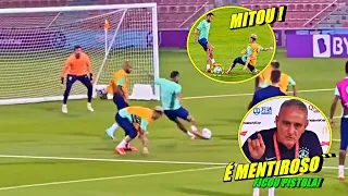 NEYMAR PASSA DO LIMITE E ABALA O CATAR NO SEGUNDO TREINO! TRETA COM TITE NA COLETIVA !!