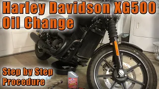 Harley Street 500 Oil Change