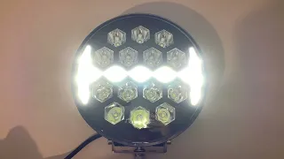 Halogen drogowy lampa dalekosiężna ze światłem postojowym L3414 Batman