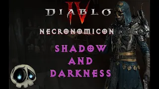 [DARKNESS EDITION] Diablo 4 NECRONOMICON aka Ultimate Guide to Necromancy and the Necromancer.