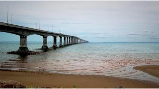 GGC - 36 - The 12.9km Confederation Bridge from PEI to New Brunswick