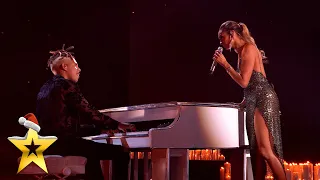 Alesha and Tokio WOW with candlelit cover of 'Have Yourself A Merry Little Christmas' | BGT: Xmas