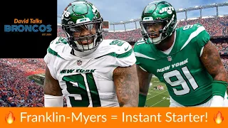 Broncos TRADE For Starting DE John Franklin Myers from the NY Jets in Exchange for Only a 2026 6th!