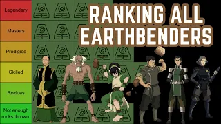 Ranking All Earthbenders in Avatar The Last Airbender and Legend of Korra - Tierlist