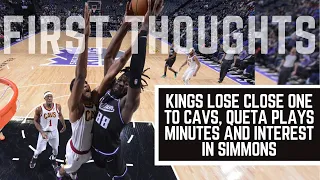 First Thoughts: Kings lose to Cavs and Neemias Queta gets extended minutes