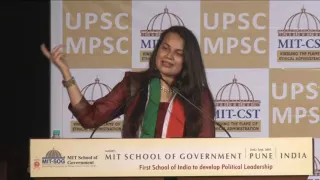 UPSC Topper Interview Tina Dabi AIR 1 2015 MITCST UPSC Felicitation Ceremony 2016