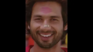 Evolution of Shahid Kapoor