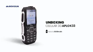 MOVISUN APLO K33| UNBOXING | CELULAR BÁSICO 3G | PERÚ