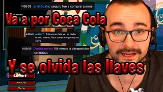 Xokas se queda fuera de casa en medio stream por olvidarse las llaves