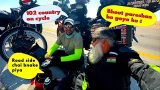 102 country ride on cycle | Saudi Arabia me pareshan ho gaya hu