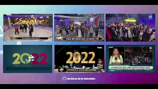 Así la TV Chilena esperó el Año Nuevo 2022