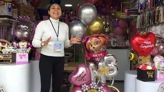 Bouquet de Globos - Paw Patrol (Skye)