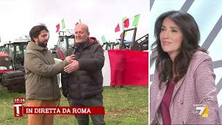 Trattori, botta e risposta tra Feltri e l'agricoltore: "Riducendo le emissioni non si muore di ...