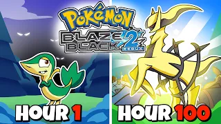 I Played Pokemon Blaze Black 2 for 100 Hours... Here's What Happened!