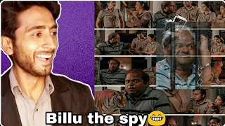 Reaction on Billu The Spy Funny Scenes | Madam Sir | Funny video |  Pakistani Reaction | Hamza Views