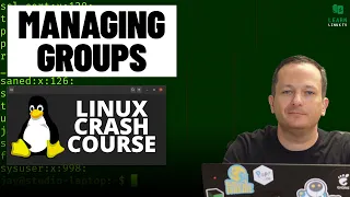 Linux Crash Course - Managing Groups