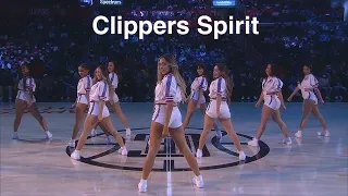 Clippers Spirit (Los Angeles Clippers Dancers) - NBA Dancers - 11/7/2021 dance performance